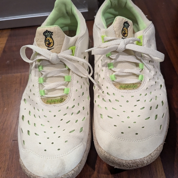 Nike Free Run Trail PRM CZ9079-100 Coconut Milk Lime Glow Happy Pineapple 13 - Picture 2 of 8